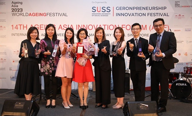 2023-05-25 HKHS crowned prizes at APAC Eldercare Innovation Awards