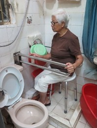 Assistive devices are purchased to the elderly at high risk of falling.